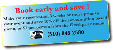 Book early savings